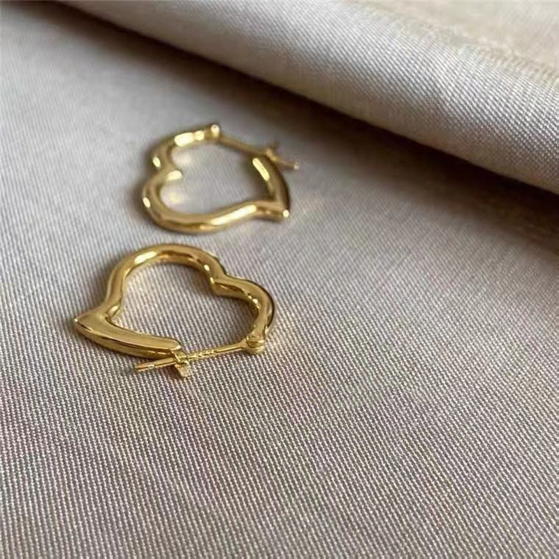 Wunderschöne 750 Gelbgold Leichte Luxus-Ohrringe für Frauen