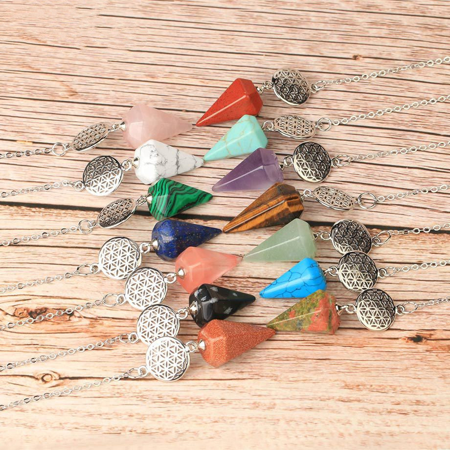 Heilkristall-Pendel, Wika-Meditation uvm. verschiedene Heilsteine !