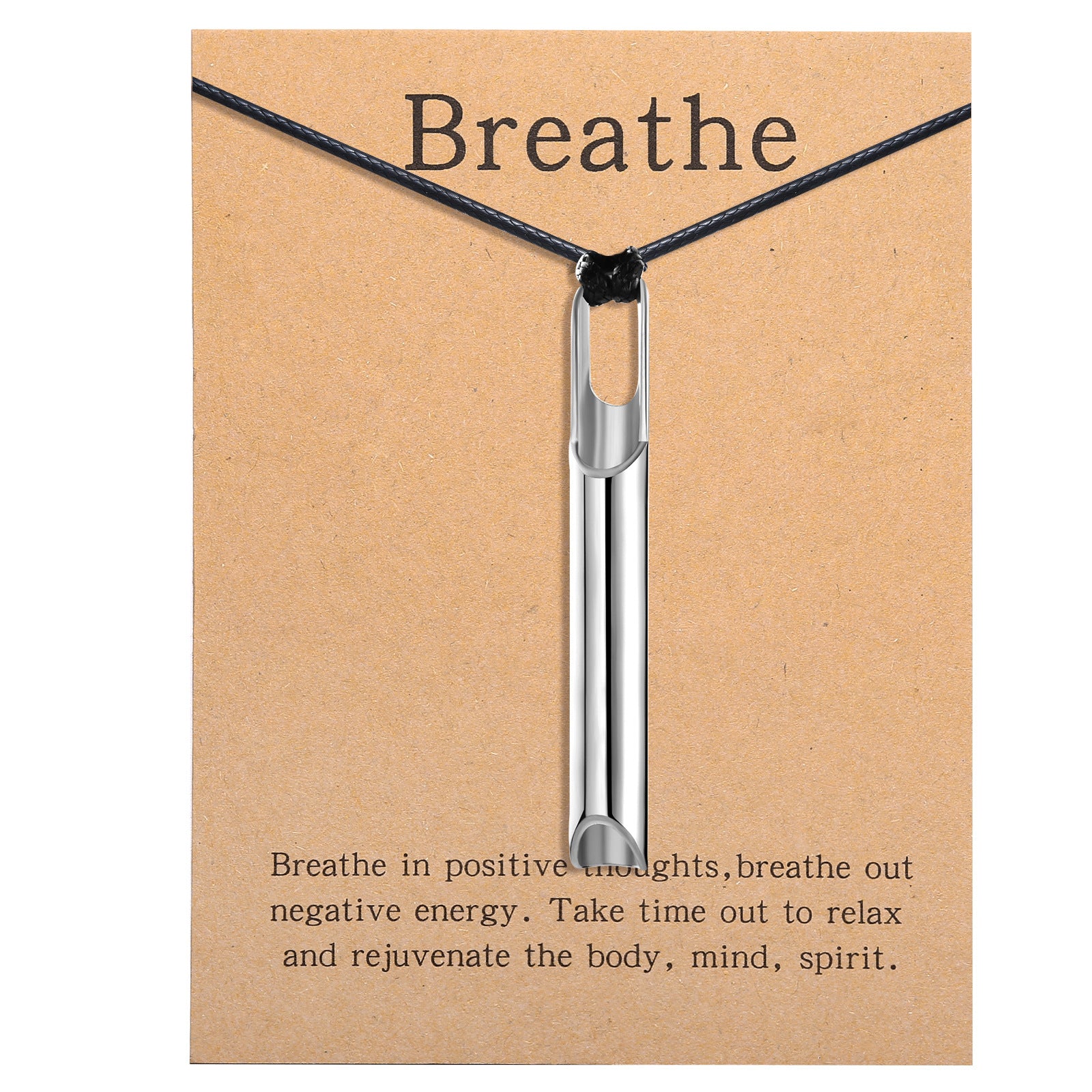 Samma-Sati Anhänger, Reguliert die Atmung Lindert Angstzustände