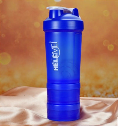 Shaker Flasche 600ml mit Dose für Proteinpulver !