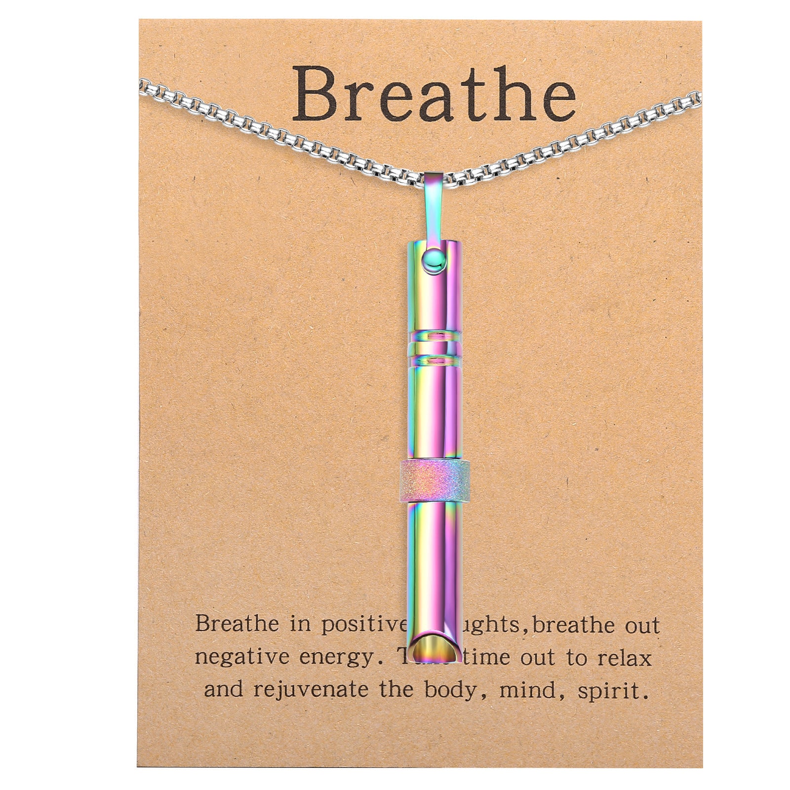 Samma-Sati Anhänger, Reguliert die Atmung Lindert Angstzustände