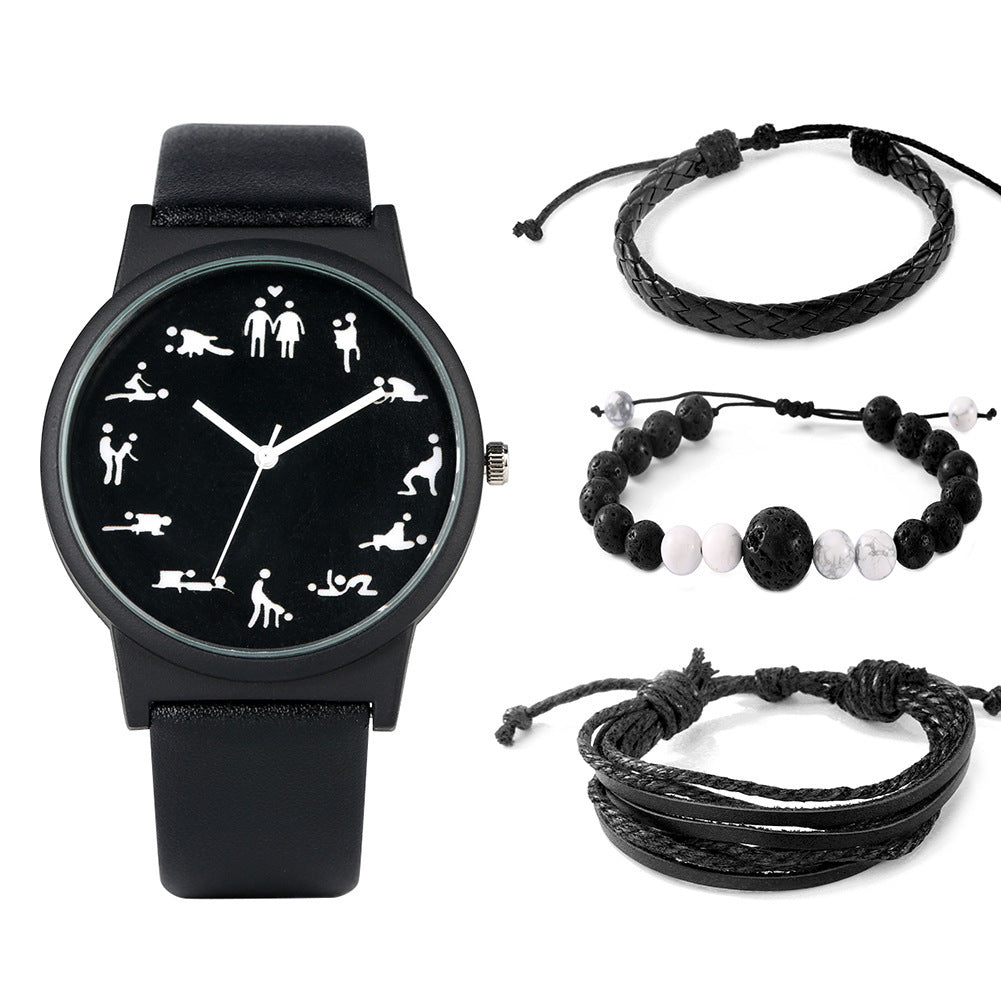 Spicy Geschenk-Box mit Quartz Uhr und Armbändern